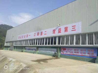巴山鋅鍶水廠主鋼結(jié)構(gòu)廠房